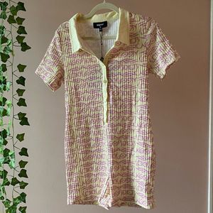 Urban Outfitters x NGOrder Printed Button Down Romper